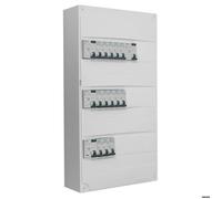 Tableau 3 rangées pré-équipé 4 inter. diff. 40A + 13 disjoncteurs-Siemens Ingenuity for Life