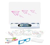 Tableau 3D - Bloc De Peinture Réutilisable Lumineux, Outil De Dessin Et Écriture Fluorescent, Tableau Artistique Interactif Éducatif, Dispositif Pour Activités D'apprentissage