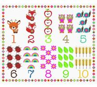 Tableau A Compter Petite Foret 70x60