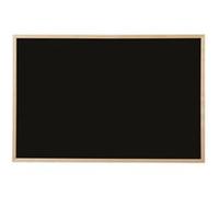 Bi-Office Tableau Noir, Cadre en Pin, 40 x 30 cm