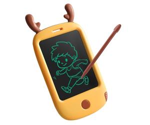 Tableau à dessin LCD , tableau de dessin LCD pour , tableau d'écriture de peinture de gribouillage intelligent, planche à dessin LCD de 4,4 pouces, planche à dessin de cerf pour