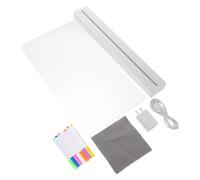 Tableau à dessin LED pour - Fournitures pour doodle de 1200 mAh | Tableau effaçable pour croquis | Pour, crèche, école, maison, bureau, camping d'été, activité de groupe