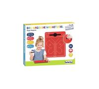Beleduc Ardoise Magique Enfant de 3 ans et plus - Stylo et Plateau Magnétique avec Billes, Pour la Motricité Fine + Créativité - Jeu Garçon Fille +1 Joueur - Éducatif & Fun