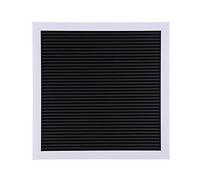 Tableau à Lettres en Plastique DIY, Décoration Murale pour Chambre à Coucher, Salon, Porche avec Lettres et Chiffres Amovibles (cadre blanc)