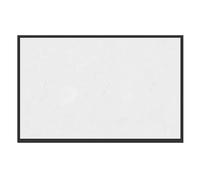 Tableau À Lin Avec Cadre En Bois, Tableau Liege Mural 40 X 60 Cm, Tableau D'Affichage Avec Épingles for Décoration Murale, Cuisine Menu, École(Grey+white,60 * 120cm)