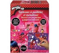 Educa Borrás – Tableau à pailleter et métalliser Miraculous Ladybug