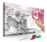 Tableau à peindre par soi-même - Anges (orchidée rose) - 60x40 Artgeist (11450) Rose G