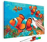 Tableau à peindre par soi-même - Gold Fishes - 60x40 Artgeist (11637) G