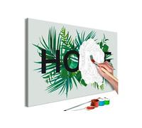 Peinture enfant Artgeist Tableau à peindre par soi-même - Home on the Leaves - 60x40 (11658)