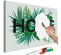 Tableau à peindre par soi-même - Home on the Leaves - 60x40 Artgeist (11658) G