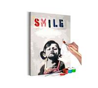 Tableau à peindre par soi-même - Little Girl - 40x60 Artgeist (11696)