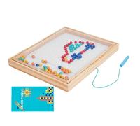 Tableau à pois aimanté,Avec marqueur à dessin éducatif Grande tablette à dessin pour tout-petits et d'âge préscolaire - Activités de voyage Tablette de dessin à points,Pour garçons