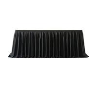 Tableau À Table Avec Jupe - Tiches De Table Extensible Pour Tables | Nappeurs Sans Rides | Tables Rondes Couvrent Pour Le Mariage De Mariage Du Carnaval Banquet Baptême Cérémonie De Baby Shower Et Aut