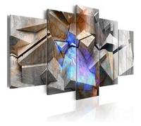 Tableau Abstract Cubes-Taille L 100 x H 50 cm Imprimé G