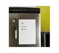 Tableau aimanté PVC blanc 210x305x1 mm.