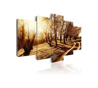 Tableau Amber orchard-Taille L 200 x H 100 cm