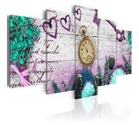 Tableau Amethyst composition-Taille L 100 x H 50 cm Imprimé G