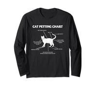 Tableau Amusant pour Chat - Guide de comportement Amusant pour Chat Manche Longue