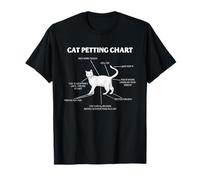 Tableau Amusant pour Chat - Guide de comportement Amusant pour Chat T-Shirt
