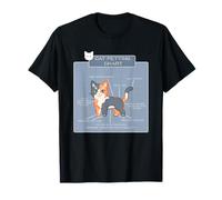 Tableau Amusant pour Chat - Guide de comportement Amusant pour Chat T-Shirt