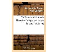 Tableau Analytique De L'histoire Abrégée Des Traités De Paix