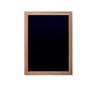 Tableau Ardoise Noire Woody 30X40 Cm + 1 Feutre-Craie Blanc Waterproof -