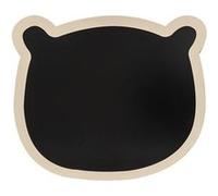 Atmosphera – Tableau ardoise Ourson 53 cm – Noir G