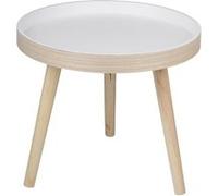 Arti Casa Table d'Appoint Ø40 cm - Table Basse Petit Salon - Table de Nuit Simple - Ronde en Bois