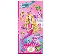 Tableau au chocolat au lait entier au lait de sirène, cadeau pour les grandes et petites sirènes, pour anniversaire, fête des enfants, rentrée des classes, 100 g