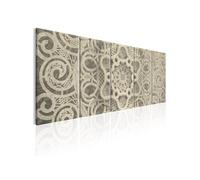 Tableau Austere Mandala-Taille L 225 x H 90 cm