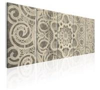 Tableau Austere Mandala-Taille L 225 x H 90 cm Imprimé G