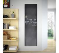 vidaXL Tableau autocollant mural avec craies 0,6 x 3 m 2 rouleaux