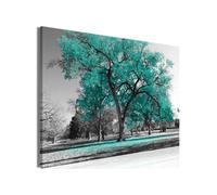 Tableau - Autumn in the Park (1 Part) Wide Turquoise - 90x60 (866)