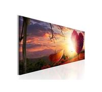 Tableau Autumnal Heart-Taille L 150 x H 50 cm Imprimé