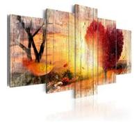 Tableau Autumnal Love-Taille L 100 x H 50 cm Imprimé G