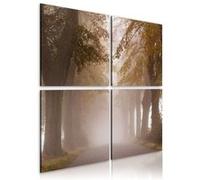 Tableau Avenue brumeuse-Taille L 80 x H 80 cm Imprimé G