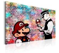 Tableau - Banksy: Colourful Brick - 120x80 (1059)