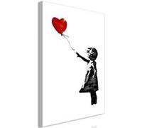 Tableau - Banksy: Girl with Balloon (1 Part) Vertical - 60x90 Artgeist (1063)