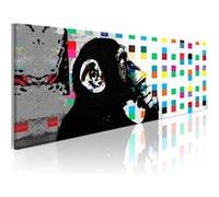 Tableau - Banksy: The Thinker Monkey - 120x40 Artgeist (1095)