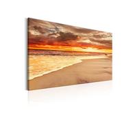 Tableau Beach: Beatiful Sunset II-Taille L 120 x H 80 cm Imprimé G
