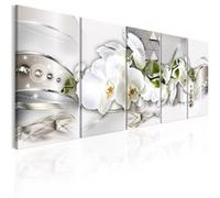 Tableau Beautiful Orchises-Taille L 200 x H 80 cm Imprimé G