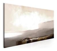 Tableau Beginning of the End (1 Part) Brown Narrow-Taille L 120 x H 40 cm Imprimé G