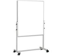 Tableau Bi-Office multi-usages émail / feutrine 3 en 1 - Dimensions : L120 x H70 cm blanc/bleu G