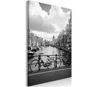 Tableau Imprimé "Bikes on Bridge" 60 x 90 cm Imprimé G