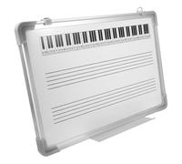 Tableau Blanc à 5 Panneaux pour partitions, spécifique aux Enseignants, Ensemble d'exercices de Piano Mural, en Aluminium, 50 x 70 cm, Parfait pour Les Cours de Musique en t à domici