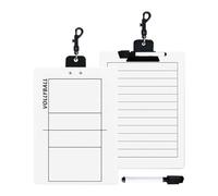 Tableau blanc de badminton pour exercices de sports de balle, tableau de pickleball, planificateur de jeu portable, tableau de démonstration de sports de balle