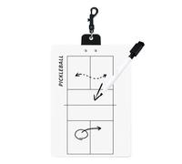 Tableau blanc de badminton pour exercices de sports de balle, tableau de pickleball, planificateur de jeu portable, tableau de démonstration de sports de balle