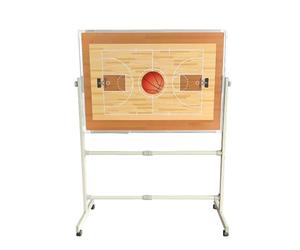 Tableau Blanc de Basket-ball Mobile Double Face for Entraîneurs, Tableau Tactique de Basket-ball Magnétique Réversible Effaçable À Sec