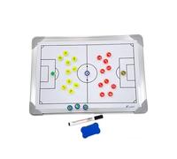 Tableau blanc de football pour entraîneurs - Tableau tactique magnétique effaçable - Design pratique - Portable et robuste - Pour l'enseignement et l'entraînement