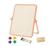 Tableau blanc double face avec marqueurs pour étudiants, enseignants, salle de classe, tableau blanc double face pour écrire des messages pour le bureau, l'école